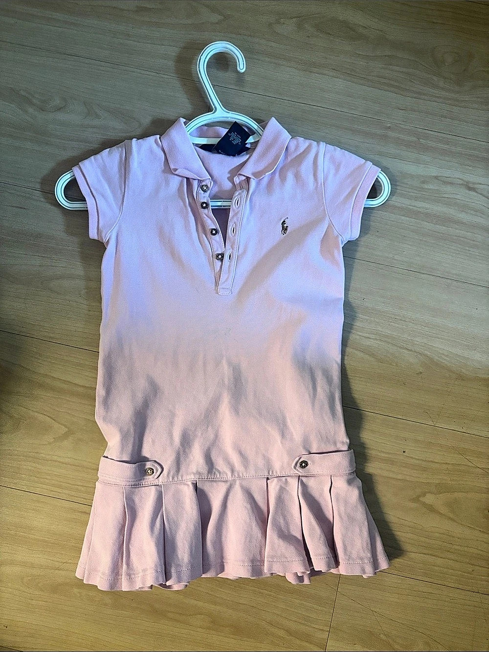 Ralph Lauren Polo shirt Pink Girls Size 5